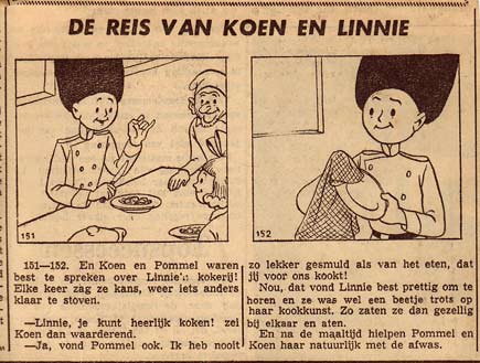 Koen en Linnie, by Henk Backer