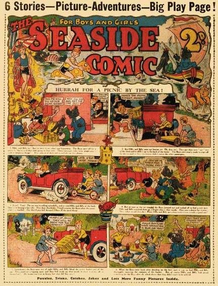 comic art by Ray Bailey (1935)