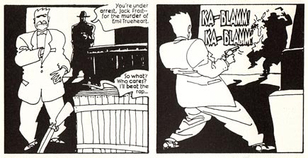 Dick Tracy, art by Kyle Baker (1990)
