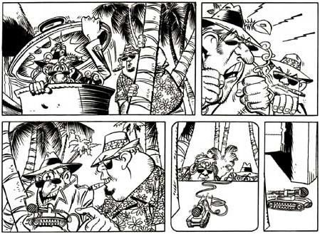 comic art by Andres Balcells