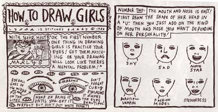 How to Draw Girls, by Lynda Barry