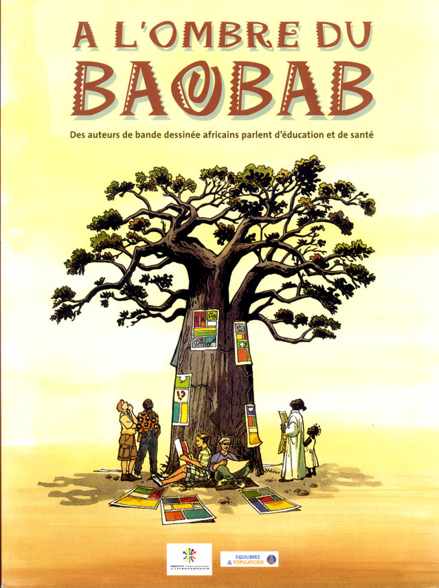 Cover for A l'Ombre du Baobab, by Barly Baruti