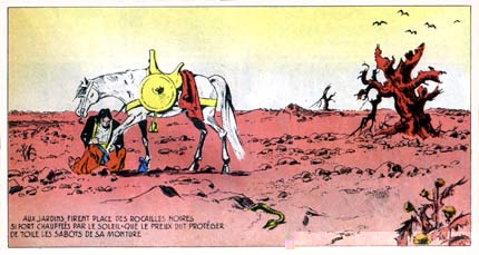 comic art by René Bastard