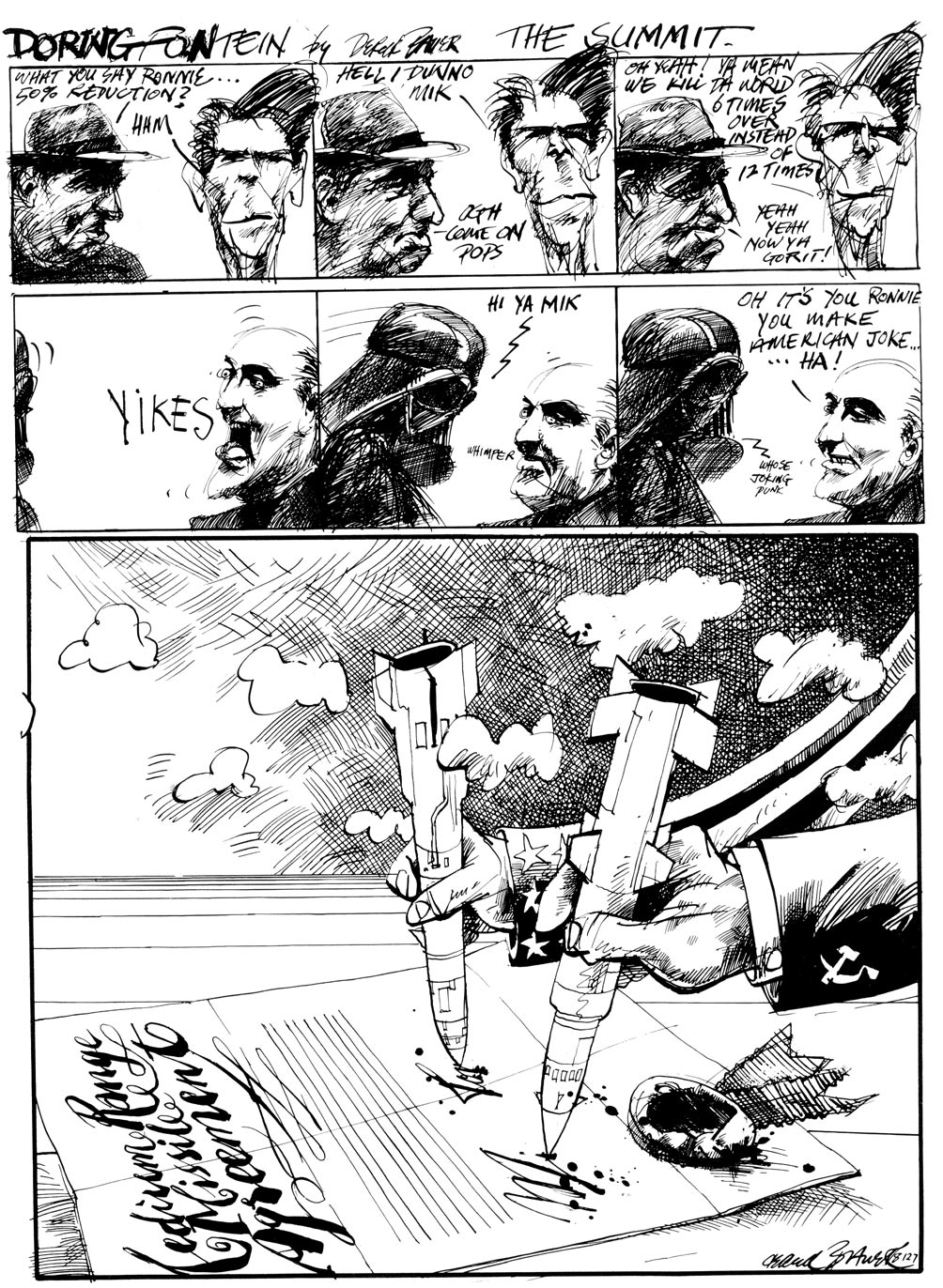 Cartoon by Derek Bauer