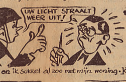 self-portrait in 'Rare Maar Ware Commentaren'