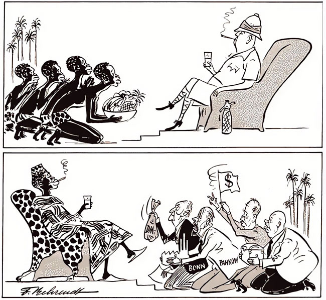 Cartoon by Fritz Behrendt