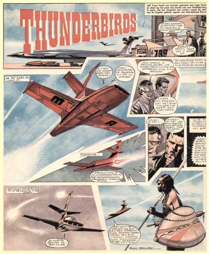 Thunderbirds, by Frank Bellamy