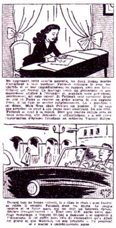 Les Amours Célèbres, by Jean Bellus (France-Soir, 1950)