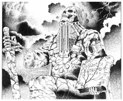 comic art by Beroy 1984