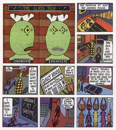 Amy & Jordan in 'The Glass Thief', by Mark Beyer