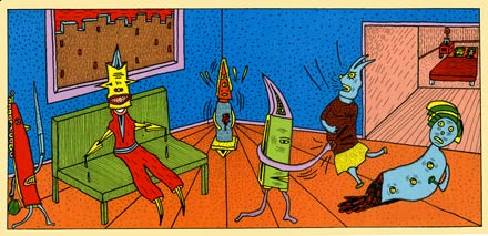 comic art by Mark Beyer