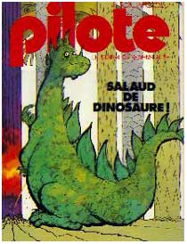 Cover for Pilote, by Daniel Billon