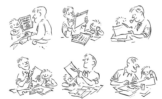 Cartoon by Quentin Blake