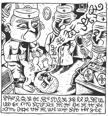 comic art by Stéphane Blanquet