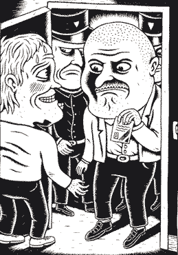 comic art by Stéphane Blanquet