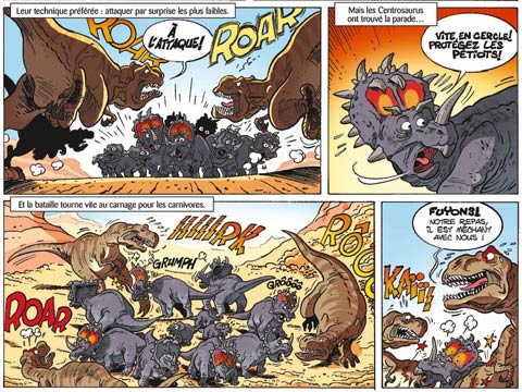 Les Dinosaures en BD by Bloz