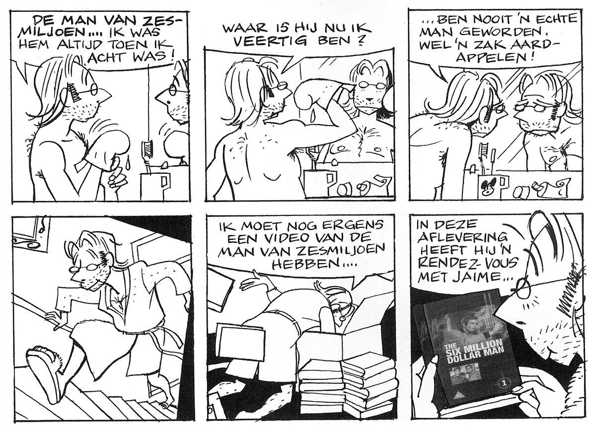 De man van zes miljoen by Kees de Boer