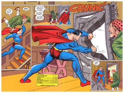 Superman, by Jon Bogdanove