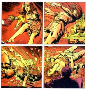 comic art by Brian Bolland