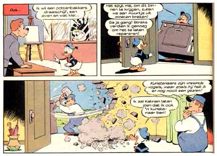 Donald Duck, by Beatriz Bolster