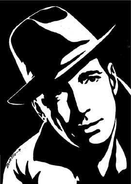 Humphrey Bogart (Blanc i Negre