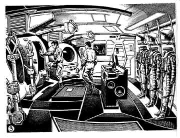 Space Odyssey, by René Brantonne