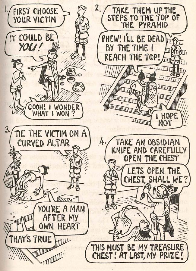 Angry Aztecs by Martin Brown