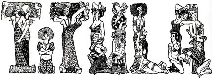 comic art by Harry Buckinx