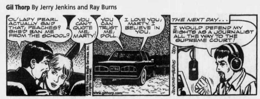 Gil Thorp by Ray Burns