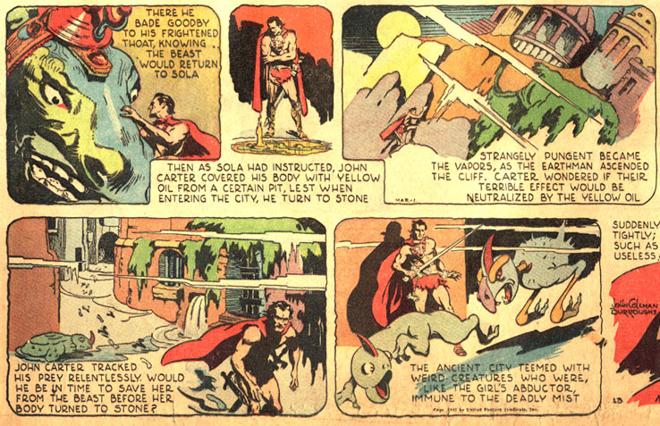 John Carter of Mars, by John Coleman Burroughs