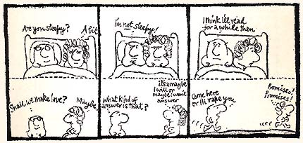 Cartoon by Mel Calman