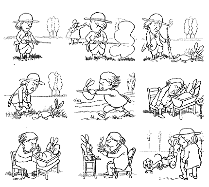 Le Chasseur Sensitive, by Caran d'Ache 1898