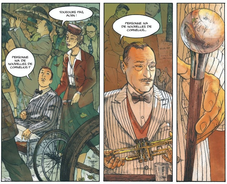 Bourbon Street by Alexis Chabert