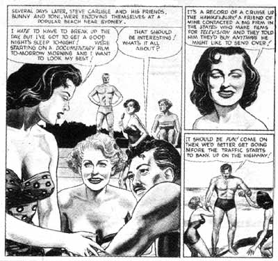 comic art by Keith Chatto