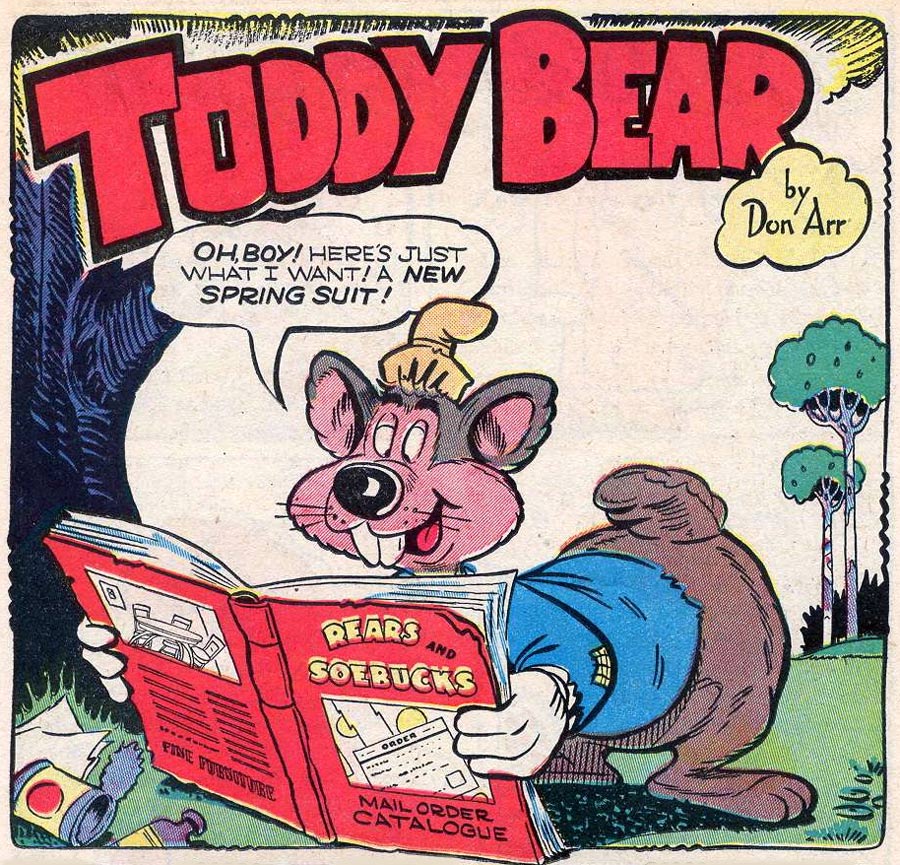 Toddy Bear by Don Christensen