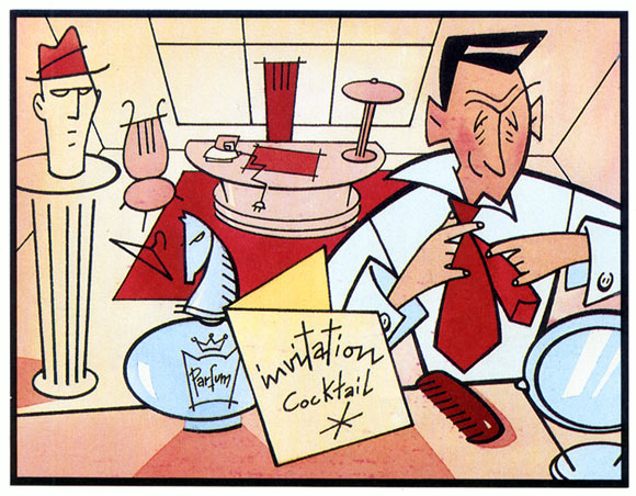 Night-clubber by Serge Clerc