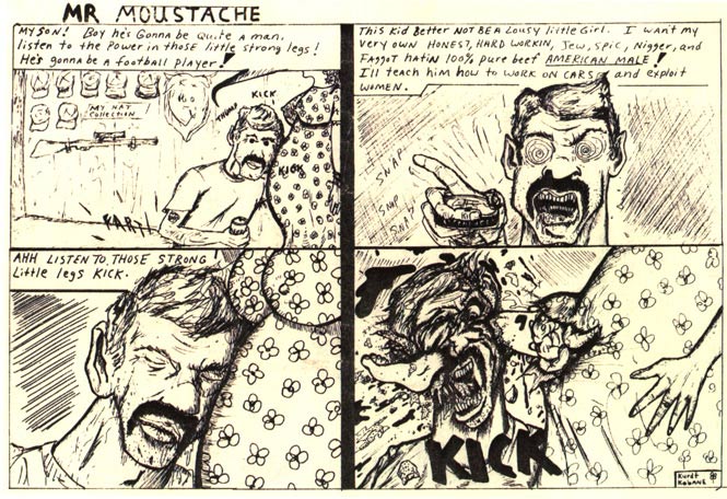 Mr Moustache by Kurt Cobain