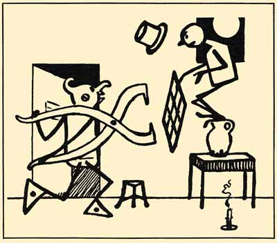 Un Drame, by Emile Cohl (1908)