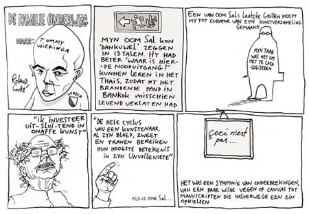 comic from De Inktpot by Roland Conte