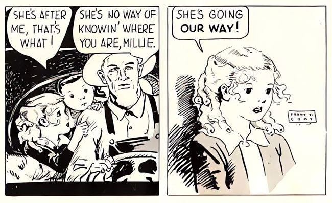 Little Miss Muffet, by Fanny Cory