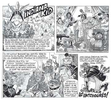 Indiana Kid, by Al Covial (Fluide Glacial, 2003)