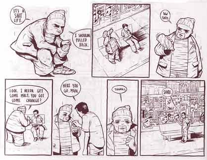 comic art by Jordan Crane