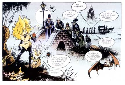 Lorette et Harpye, by Crisse