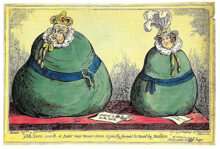 King George by George Cruikshank