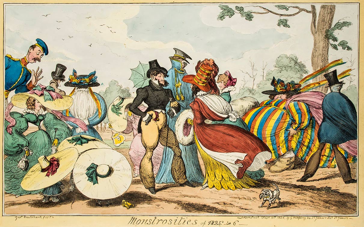 comic art by George Cruikshank
