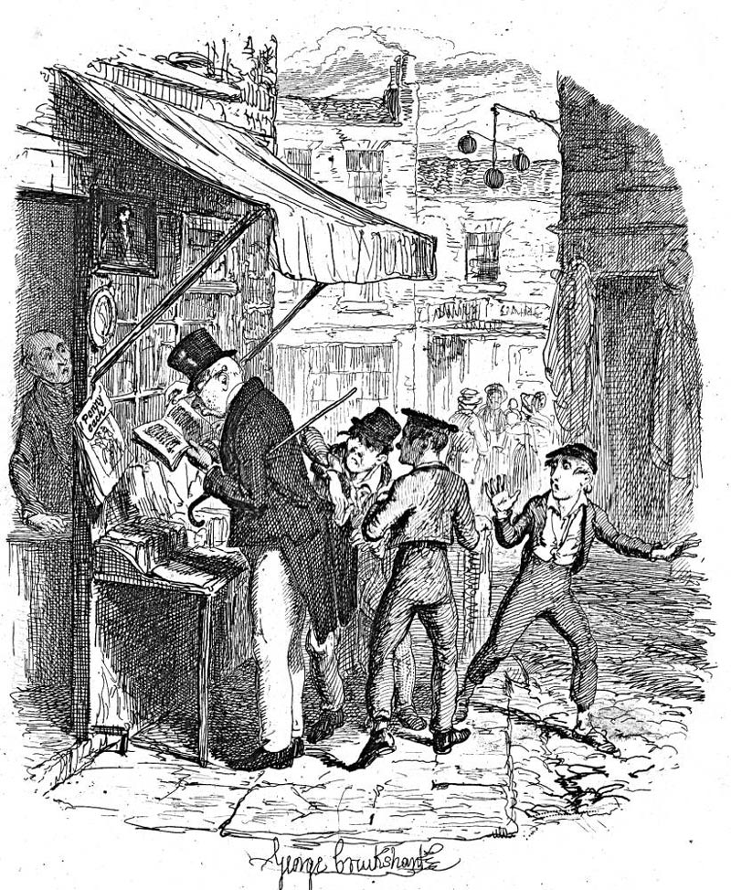 Oliver Twist by George Cruikshank
