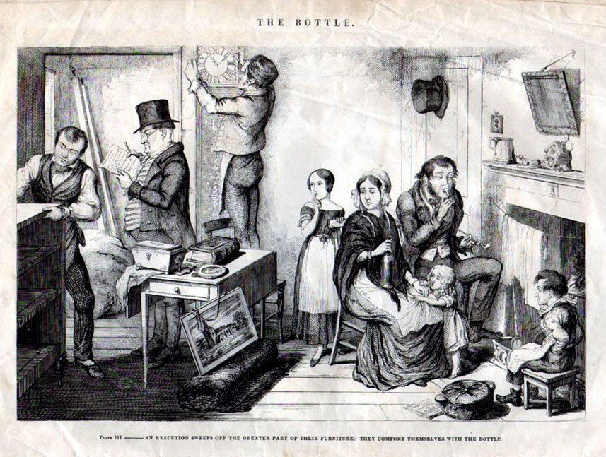 The Bottle, by George Cruikshank