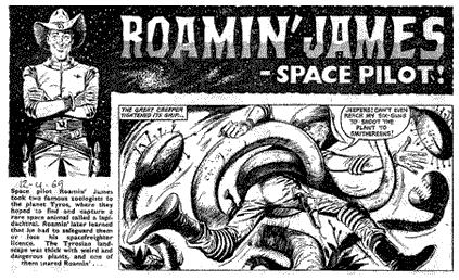 Roamin' James, by Carlos Cruz