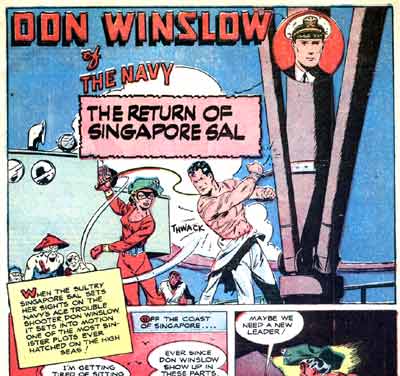 Don Winslow and Singapore Sal, 1947