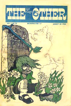The East Village Other, cover by Vaughn Bodé, 1968